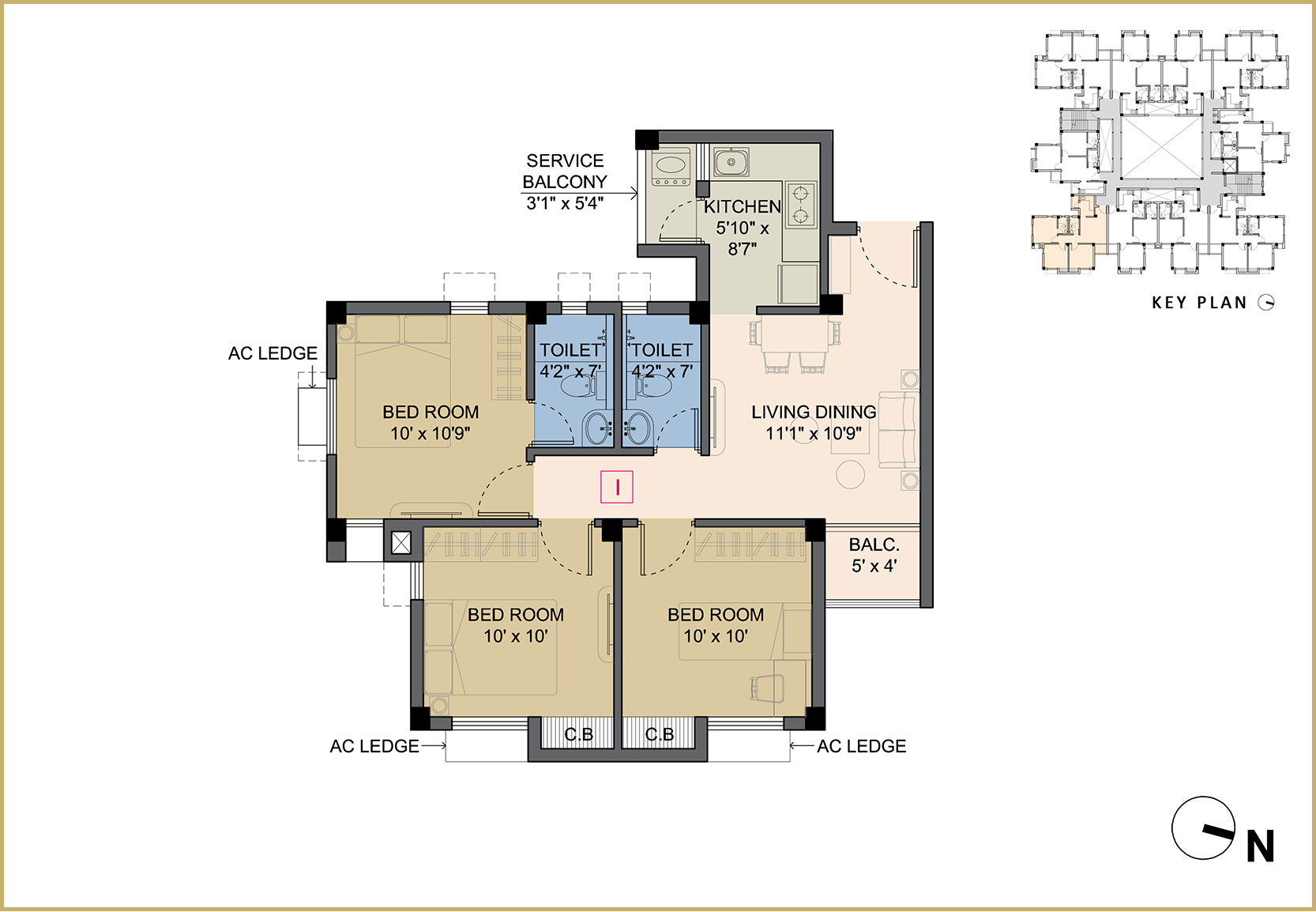 Flat I