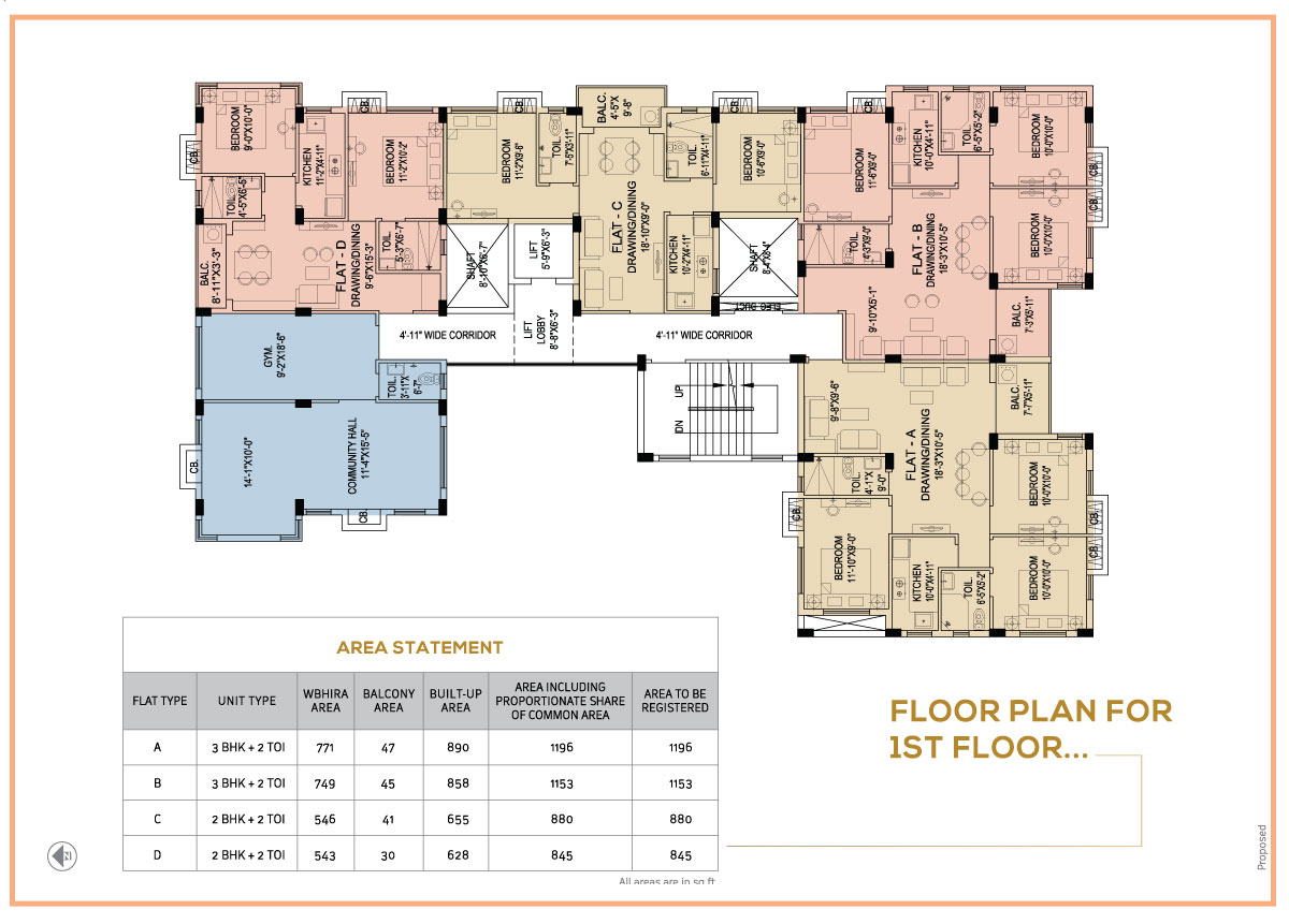 1st Floor Plan